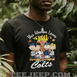 Indianapolis Colts x Snoopy this woman loves fall shirt