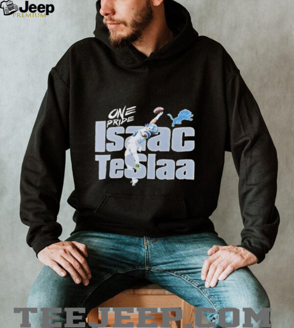 Isaac TeSlaa One Pride Detroit Lions Player Hype shirt