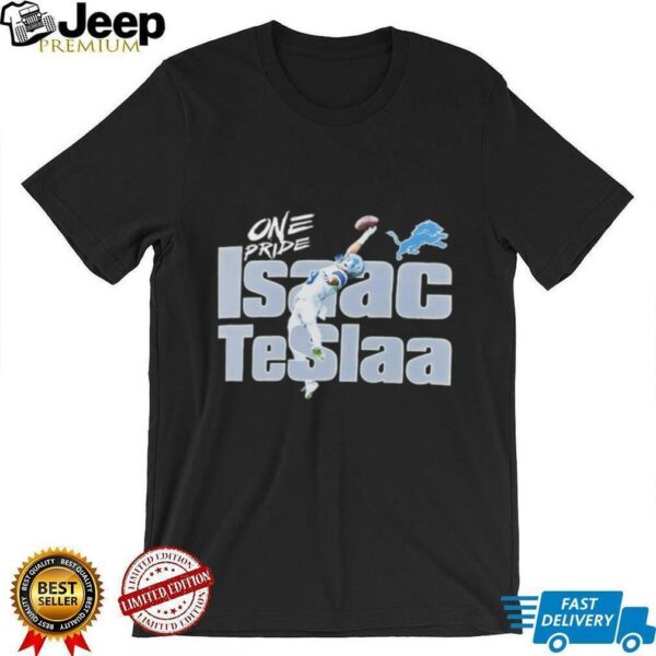 Isaac TeSlaa One Pride Detroit Lions Player Hype shirt