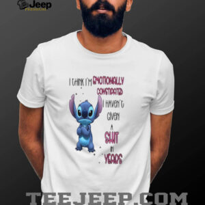 Stitch I think I’m emotionally constipated I haven’t given a...