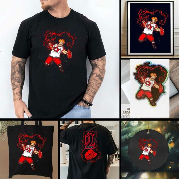 JCW 2 Tuff Tony Flaming Fist Shirt