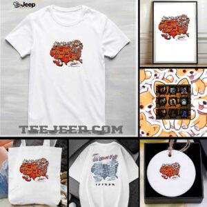 JR Motorsports all we do is win map cities shirt