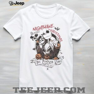Jack And Sally Halloween Couple Nightmare Before Christmas The pumpkin King shirt