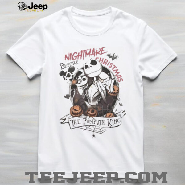 Jack And Sally Halloween Couple Nightmare Before Christmas The pumpkin King shirt