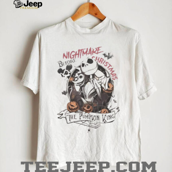 Jack And Sally Halloween Couple Nightmare Before Christmas The pumpkin King shirt