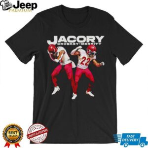Jacory Croskey Merritt Washington Touchdown Dance Football Shirt
