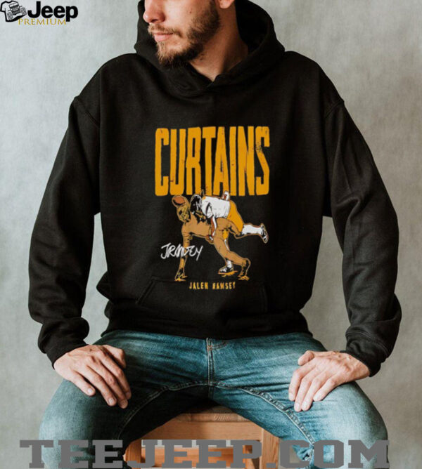 Jalen Ramsey Curtains call game signature shirt