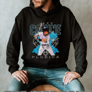 Jeff Conine swing signature Miami Marlins shirt
