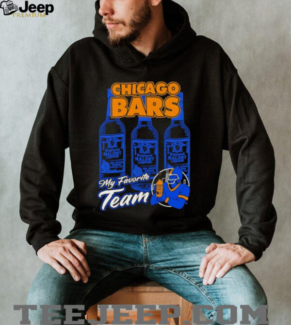 Jeppson’s Malort Chicago Bears NFL Chicago bars my favorite team shirt