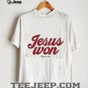 Jesus Won Philadelphia Phillies Baseball Ring the bell 2 sided...