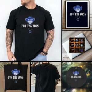Jim Irsay Indianapolis Colts Football For The Boss signature shirt