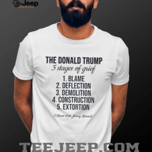 Jimmy Kimmel the Donald Trump 5 stages of grief blame...