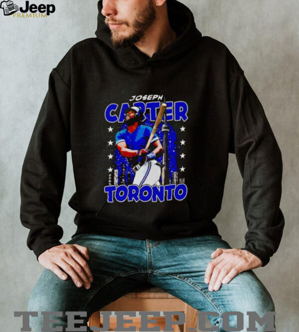 Joe Carter Toronto skyline swing shirt