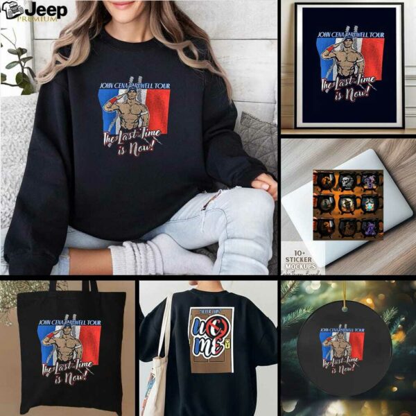 John Cena Farewell tour the last time is now Paris shirt