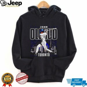 John Olerud Toronto skyline swing shirt