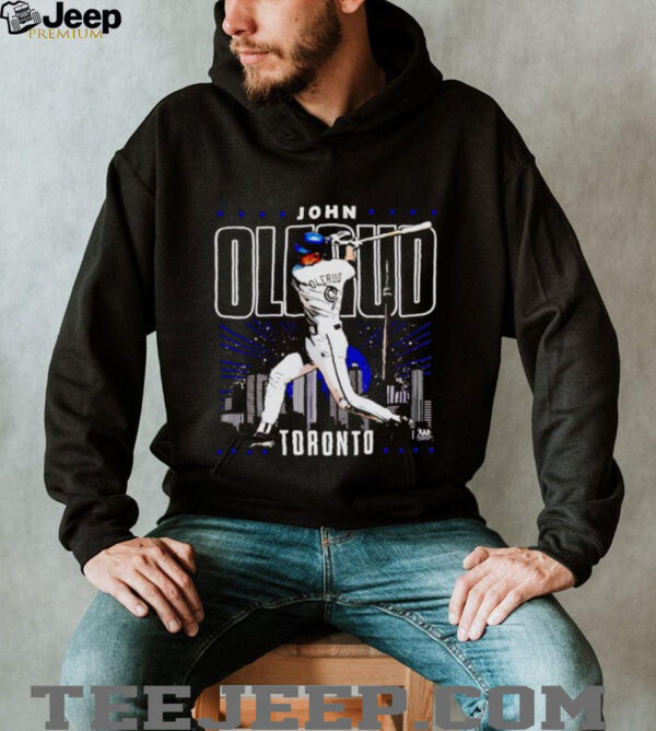 John Olerud Toronto skyline swing shirt