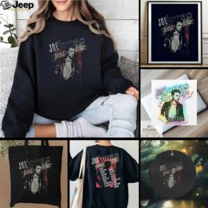 Jonas Brothers Joe Jonas fastlife tour 2011 cities shirt
