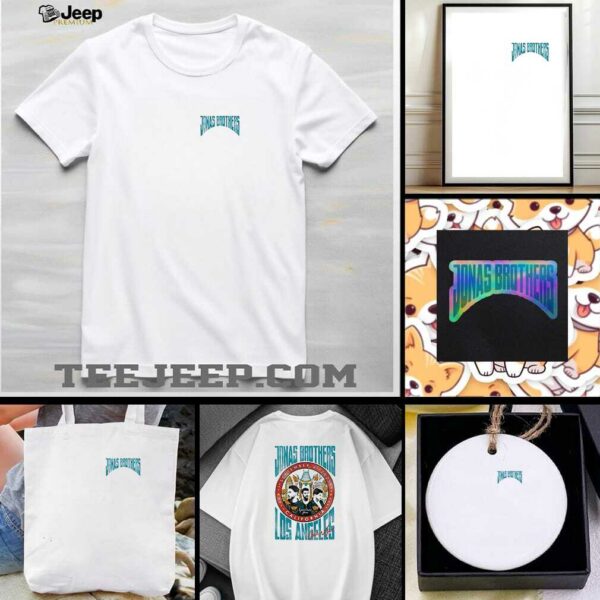 Jonas Brothers greetings from your hometown Los Angeles one night shirt