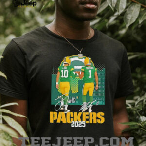 Jordan Love and Micah Parsons Green Bay Packers 2025 signatures...