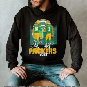 Jordan Love and Micah Parsons Green Bay Packers 2025 signatures...
