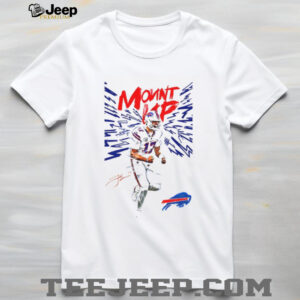 Josh Allen 17 Buffalo Bills Mount Up Bills Mafia NFL 2025 signature vintage shirt