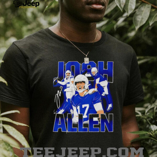 Josh Allen Masterpiece Signature Football Shirt