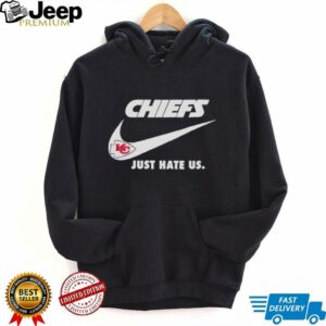 Just Hate Us Nike Kansas City Chiefs Logo shirt
