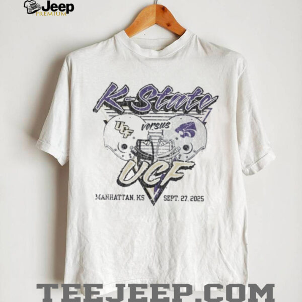 K State Wildcats Football vs UCF Golden Knights Manhattan Ks Sept 27 2025 Gameday shirt