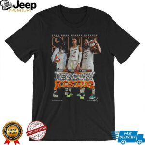 Kahleah Copper Satou Sabally and Alyssa Thomas Phoenix Mercury Rising SLAM WNBA shirt