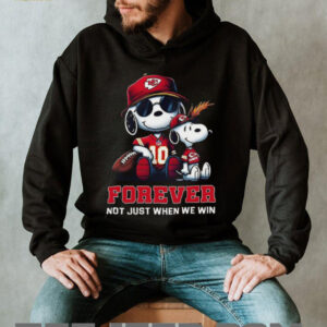 Kansas City Chiefs Peanuts Snoopy Forever shirt