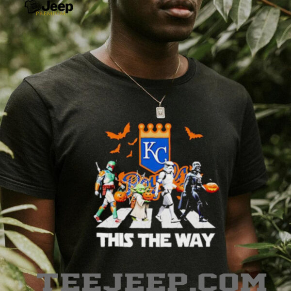 Kansas City Royals Star Wars This The Way Halloween shirt