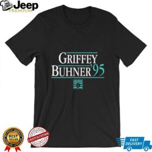 Ken Griffey Jr. and Jay Buhner ’95 Baseball Hall of Fame shirt