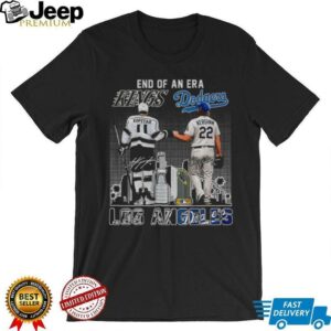 Kopitar and Kershaw End of era LA Kings and LA Dodgers signature shirt