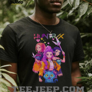 Kpop Demon Hunters Mira Rumi and Joey Kpop idol gift for Huntrix fan shirt