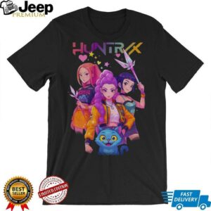 Kpop Demon Hunters Mira Rumi and Joey Kpop idol gift for Huntrix fan shirt