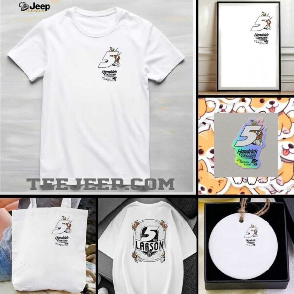 Kyle Larson Hendrick motorsports team collection Tan Hendrick cars Zac Brown band shirt