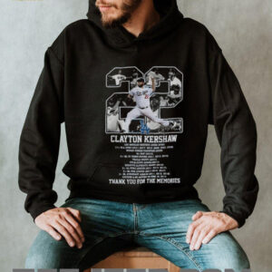 LA Dodgers Thank You Kershaw Clayton Kershaw thank you forever shirt