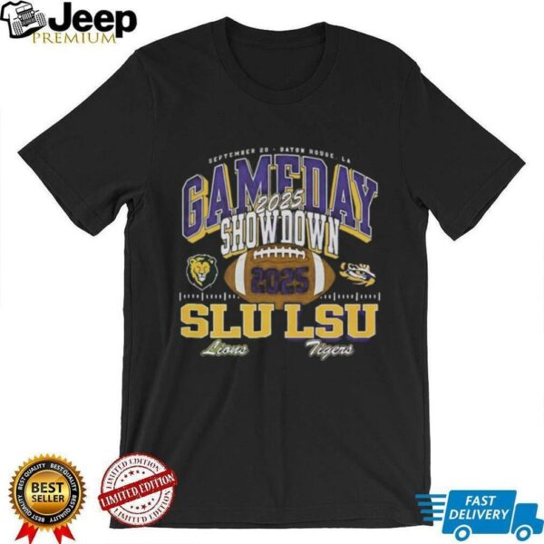 LSU Tigers vs Southeastern Louisiana 2025 Gameday Showdown shirt