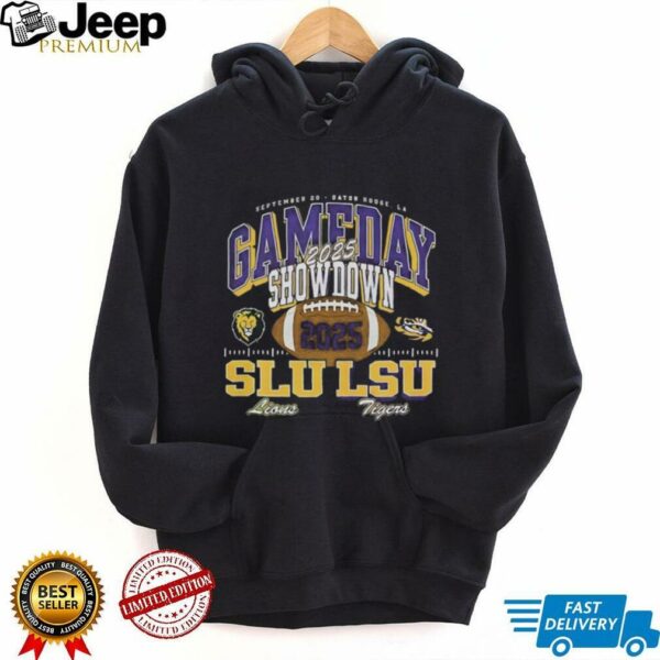 LSU Tigers vs Southeastern Louisiana 2025 Gameday Showdown shirt