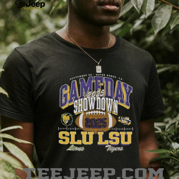 LSU Tigers vs Southeastern Louisiana 2025 Gameday Showdown shirt