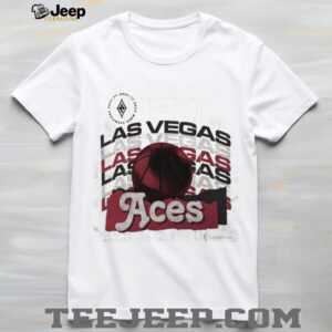 Las Vegas Aces 2025 WNBA Playoffs Power Forward 2 sided shirt