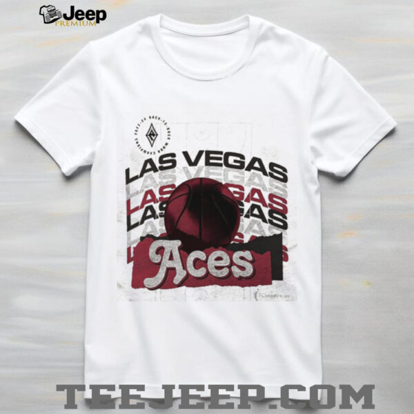 Las Vegas Aces 2025 WNBA Playoffs Power Forward 2 sided shirt