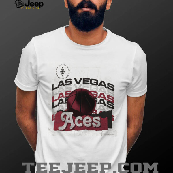 Las Vegas Aces 2025 WNBA Playoffs Power Forward 2 sided shirt