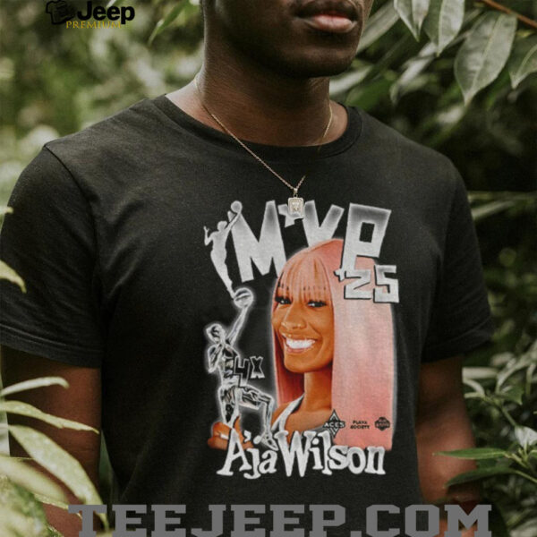 Las Vegas Aces A’Ja Wilson 2025 4X MVP shirt