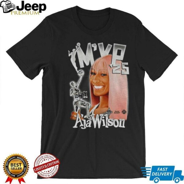 Las Vegas Aces A’Ja Wilson 2025 4X MVP shirt