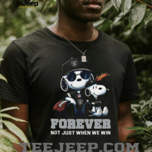Las Vegas RaidersPeanuts Snoopy Forever shirt