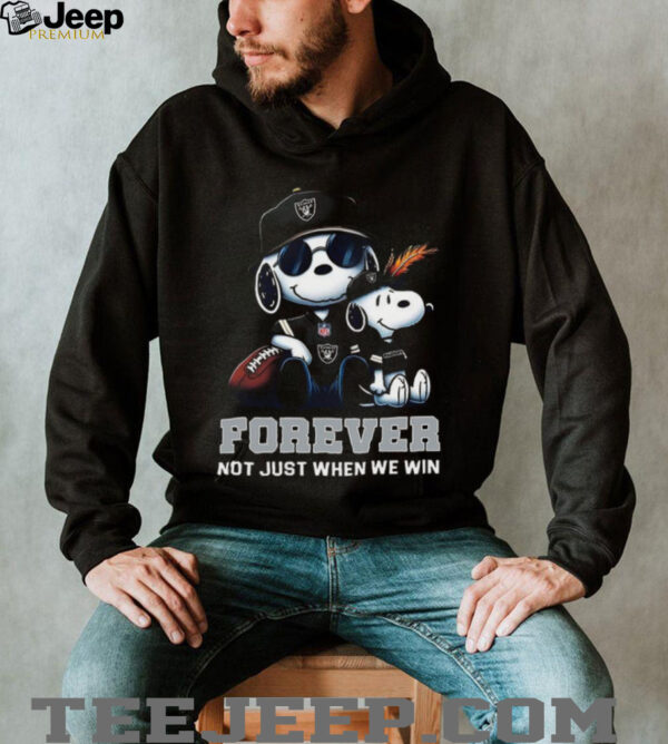 Las Vegas RaidersPeanuts Snoopy Forever shirt