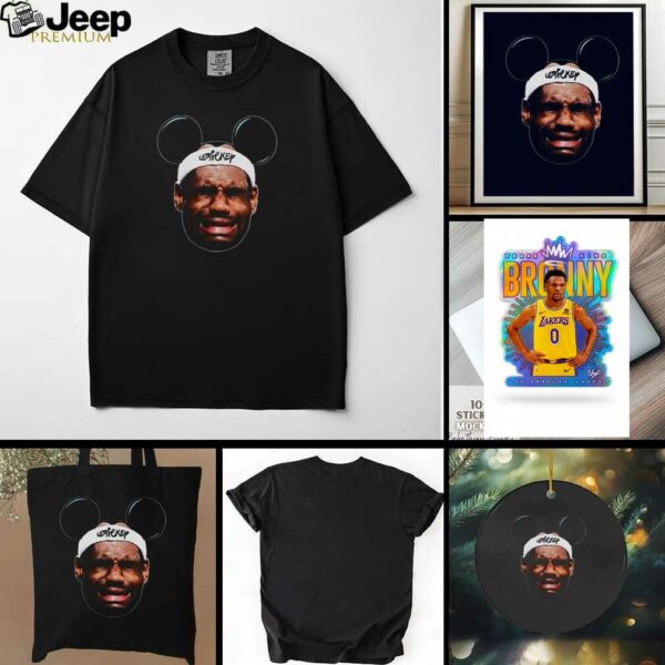 LeBron James Crying Meme Disney LeMickey Bubble Championship Lebron T Shirt