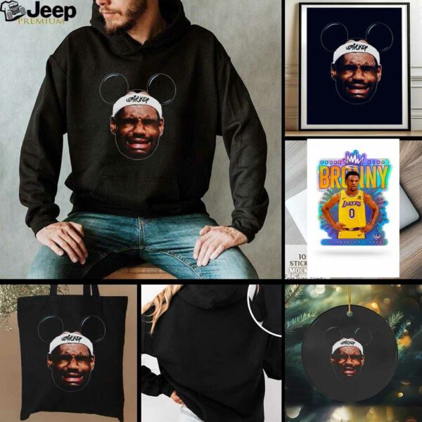 LeBron James Crying Meme Disney LeMickey Bubble Championship Lebron T Shirt