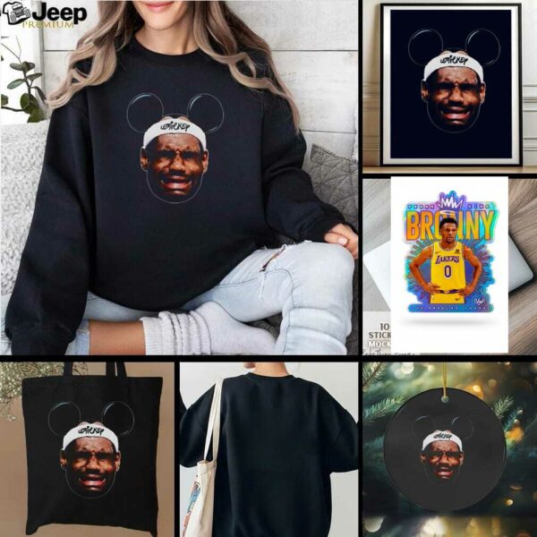 LeBron James Crying Meme Disney LeMickey Bubble Championship Lebron T Shirt